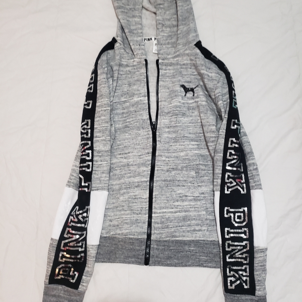 VS PINK Zip up sweater